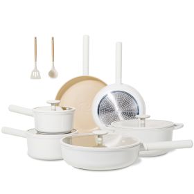 17 Piece Ceramic Cookware