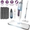 Spray Mop With 3 Machine Washable Microfiber Pads 12OZ Refillable Water Bottle Wet Dry Use Microfiber Mop For Hardwood Ceramic Tiles Laminate Floor Cl