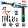 Compressed Air Duster Brushless Motor 250000RPM Stepless Variable Speed 10000mAh Battery Cordless Dust Blower Vacuum Cleaner Portable Jet Dry Blower f