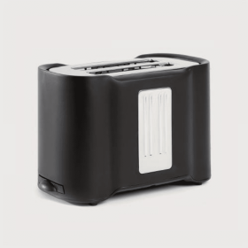 Two-piece Stainless Steel Wide Slot Easy To Clean Evenly Toasted Toaster