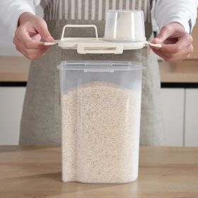 Sealed Food Storage Containers With Lids - Leak-proof And Moisture-proof Kitchen Storage Boxes, Suitable For Grains, Nuts, Flour And Rice - Made Of Du