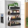 Metal 4 Pack Magnetic Spice Storage  and Oven