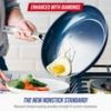 Blue Diamond 12-Piece Healthy Ceramic Nonstick Pots and Pans Cookware Set, Dishwasher Safe