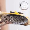 Kitchen Tong with Skimmer and Pasta Server Function Stainless Steel Deep Fried Tong