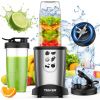 TENKER 1000W Fruit Vegetable Smoothies Blenders Juice Citrus 22000RPM Countertop Blenders Easy Blendeing 2*23 OZ Cups