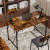 4 Piece Dining Table Set, Kitchen Room Table and 2 Chairs for 4 with Bench for Home, Kitchen, Living Room