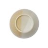 (2 pack) Yellow Hayes Cereal Stoneware Bowl