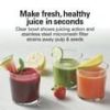 Hamilton Beach Easy Clean Juicer, Juice Extractor, Easy Sweep Cleaning Tool, Big Mouth Chute, 800 W