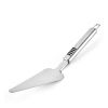 Triangular Spatula Stainless Steel with Serrated Edge has Hanging Loop Slicing for Cutting Cake Pizza Pie Pastry Dessert and Lasagna