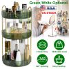3 Tier Rotating Organizer 360° Spinning  Storage Tray 55LBS Load Countertop Shelves for Bottles