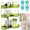 Kitchen Countertop Organizer 3 Tier Corner Storage Shelf Vanity Tray Clear Corner Rack for Kitchen Bedroom Bathroom