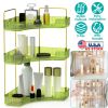 Kitchen Countertop Organizer 3 Tier Corner Storage Shelf Vanity Tray Clear Corner Rack for Kitchen Bedroom Bathroom