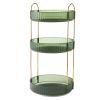 3 Tier Rotating Organizer 360° Spinning  Storage Tray 55LBS Load Countertop Shelves for Bottles