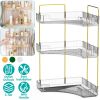 Kitchen Countertop Organizer 3 Tier Corner Storage Shelf Vanity Tray Clear Corner Rack for Kitchen Bedroom Bathroom