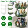 3 Tier Rotating Organizer 360° Spinning  Storage Tray 55LBS Load Countertop Shelves for Bottles