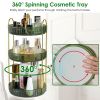 3 Tier Rotating Organizer 360° Spinning  Storage Tray 55LBS Load Countertop Shelves for Bottles