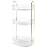 3 Tier Rotating Organizer 360° Spinning  Storage Tray 55LBS Load Countertop Shelves for Bottles