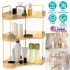 Kitchen Countertop Organizer 3 Tier Corner Storage Shelf Vanity Tray Clear Corner Rack for Kitchen Bedroom Bathroom