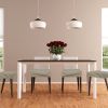 4Pack Waterproof Dining Chair Slipcovers Stretch Chair Seat Slipcovers Removable Washable Jacquard Seat Covers for Dining Room