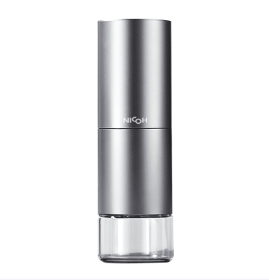 Portable coffee bean grinder texture Classic car wireless grinding 25 cup bean bin capacity 25g 5600mAh Mini charging automatic grinding cone kni (PSNKM10Gray: PSNKM10Gray)