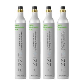 FIZZIT™ C02 Gas Cylinder - 60L | Premium Grade C02 | 100% Renewable CO2 (Pack: 4 Pack)