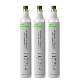 FIZZIT™ C02 Gas Cylinder - 60L | Premium Grade C02 | 100% Renewable CO2 (Pack: 3 Pack)