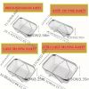 "Modern Kitchen Drain Rack - Foldable Stainless Steel Design Saves Counter Space"