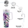 Vacuum Mug 40oz Insulated Coffee Cup with Handheld