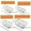 "Modern Kitchen Drain Rack - Foldable Stainless Steel Design Saves Counter Space"