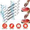 Watermelon Fork, Silicone Tongs, Utensil Set