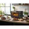 4 Slice Countertop Toaster Oven with 3 Settings, includes Baking Rack and Pan, New