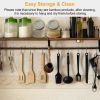 Watermelon Fork, Silicone Tongs, Utensil Set