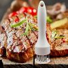 1pc 304 Stainless Steel Meat Tenderizer; 21 Steel Needles To Loosen Meat Artifact; Tender Meat And Break Tendons