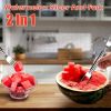 Watermelon Fork, Silicone Tongs, Utensil Set